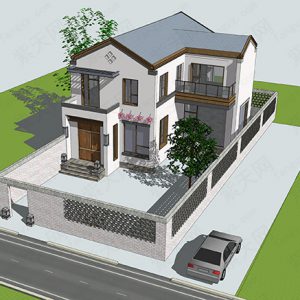 两层新中式自建房